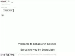 Sites similar to schaerer.ca