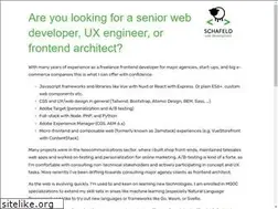 Sites similar to schafeld.com
