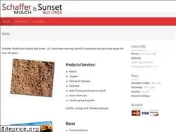 Sites similar to schaffermulch.com