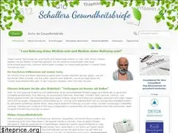 Sites similar to schallers-gesundheitsbriefe.de