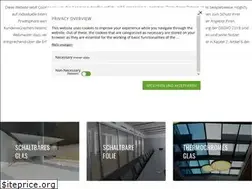 Sites similar to schaltbare-glas.de