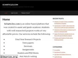 Sites similar to scharticles.com