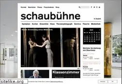 Sites similar to schaubuehne.de