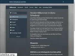 Sites similar to schauburg-bistro.de