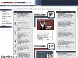 Sites similar to schauspielerwebdesign.de
