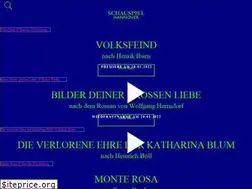 Sites similar to schauspielhannover.de