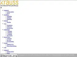 Sites similar to schauspielschulekrauss.at