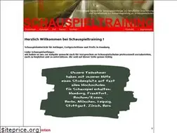 Sites similar to schauspieltraining.net