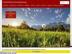 Sites similar to schedererhaus.at