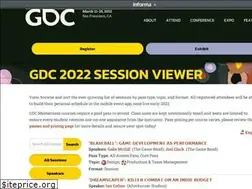 Sites similar to schedule.gdconf.com