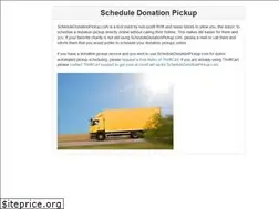 Sites similar to scheduledonationpickup.com