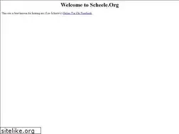 Sites similar to scheele.org