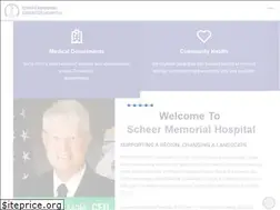 Sites similar to scheermemorialhospital.org