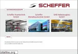 Sites similar to scheffer-holding.de
