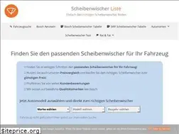 Sites similar to scheibenwischer-liste.de