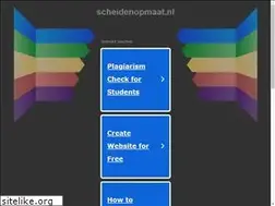 Sites similar to scheidenopmaat.nl