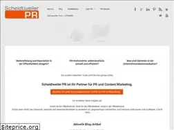 Sites similar to scheidtweiler-pr.de