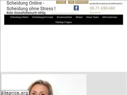 Sites similar to scheidung-online-kanzlei.de