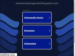 Sites similar to schenectadyregionalorthopedics.com