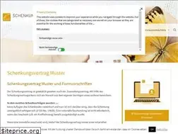 Sites similar to schenkungsvertrag-muster.de
