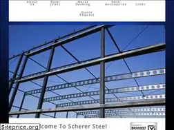 Sites similar to scherersteel.com