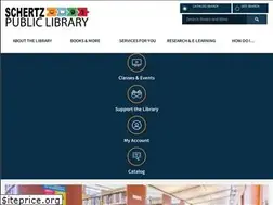 Sites similar to schertzlibrary.org