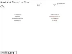 Sites similar to schickelconstruction.com