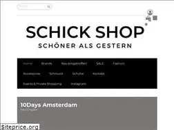 Sites similar to schickshop.de