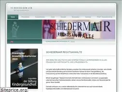Sites similar to schiedermair.com
