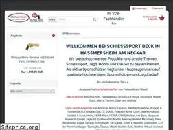 Sites similar to schiesssport-beck.de