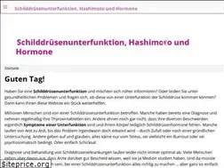 Sites similar to schilddruesen-unterfunktion.de