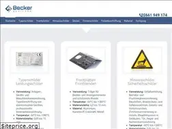 Sites similar to schilder-becker.de