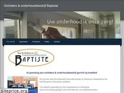 Sites similar to schildersbedrijfbaptiste.nl