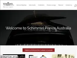Sites similar to schimmelpianos.com.au
