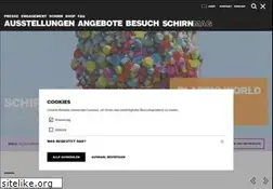 Sites similar to schirn.de