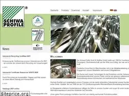 Sites similar to schiwa-profile.de