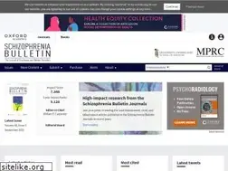 Sites similar to schizophreniabulletin.oxfordjournals.org