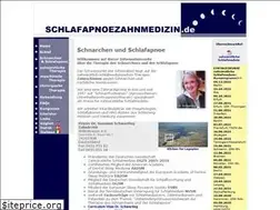 Sites similar to schlafapnoezahnmedizin.de