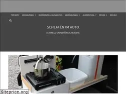 Sites similar to schlafenimauto.de