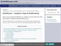 Sites similar to schlafkissen.info