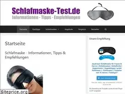 Sites similar to schlafmaske-test.de