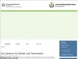 Sites similar to schlafmedizin-essen.de