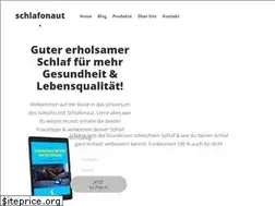 Sites similar to schlafonaut.de