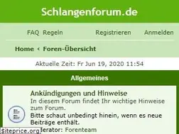 Sites similar to schlangengrube.de