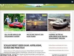 Sites similar to schlauchboot-kajak.de