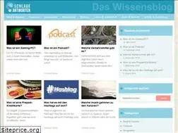 Sites similar to schlaueantworten.de