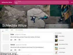 Sites similar to schlechtewitze.com