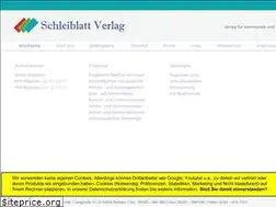 Sites similar to schleiblatt.de