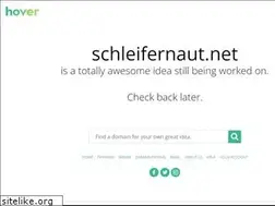 Sites similar to schleifernaut.net