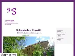 Sites similar to schlesisches-konvikt.de
